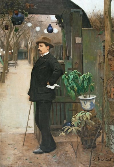 Portrait of Miquel Utrillo by Santiago Rusiñol